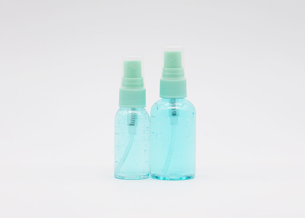Transparent Reusable Empty Mist Spray Bottles 60ml Leakproof