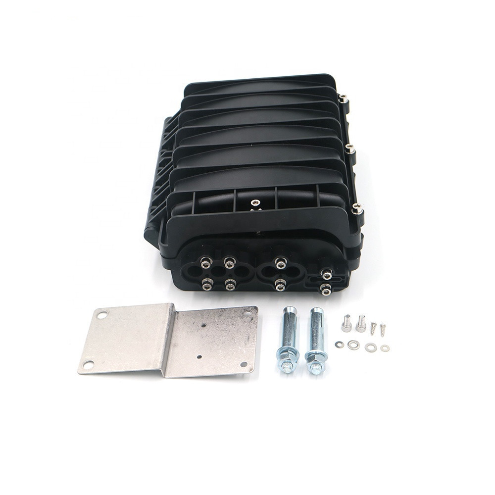 Wall Mount ABS PC 60 Core FTTH Optical Fiber Closure
