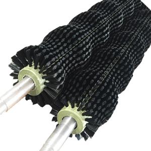 China Oyster Conveyor Cleaning Brush Roller Brush For Conveyor Belt Cleaning factory