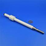 Groove Zirconia Ceramic Shaft for Aquarium Pump , Ceramic Impeller Shaft Round