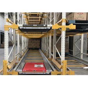 Flexible Material Racking System , Radio Shuttle Warehouse Racking System