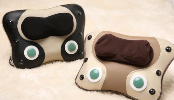 Body Care Battery Operated Massage Pillows For Neck And Back With Infrared