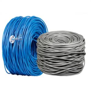 China 4 Pair UTP LSZH Fireproof Lan Ethernet Cable Cat 6A 23AWG Pure Copper Durable factory