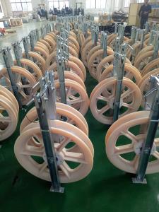 5KN Conductor Stringing Blocks Aluminum Casing Wire Stringing Blocks