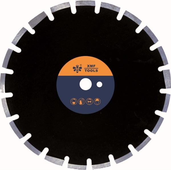 Asphalt Abrasive 14 Inch Diamond Concrete Saw Blade by Wide U Protect Teeth