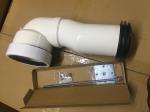 Cutting And Assembling Toilet Drain Pipe Manual Installation For Wall Arrangemen