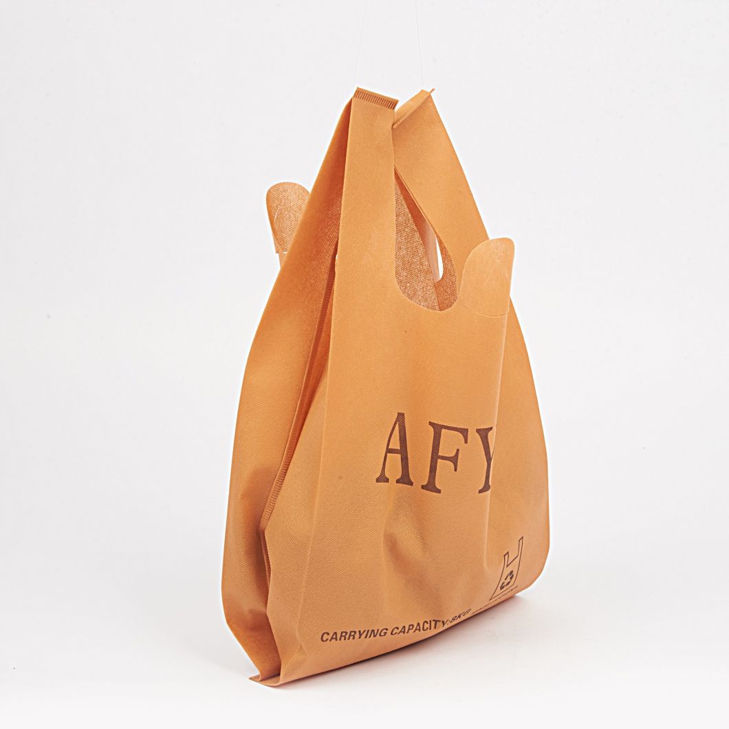 Gift Disposable W Cut Shopping Bag