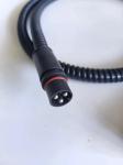 1.5m Engine Heater Cable IP44 Black 16A Low Temperature Resistance Corrugated