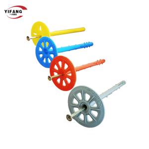 China Galvanized Steel Wall Plug Plastic Insulation Anchors Screws Fasteners factory