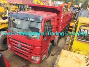China Famous Brand Popular in Africa Used HOWO Tipper Truck for Sale factory