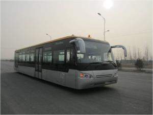 China Adjustable 14 Seater Airport Limousine Bus , Low Carbon Alloy Steel Body Aero Bus factory