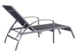 Aluminum / Teslin All Weather Poolside Outdoor Chaise Lounge