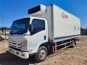 China ISUZU Refrigerated Van 130P 89kw Used Vehicle Cold Chain Transport Vehicle Diesel 98km/H factory