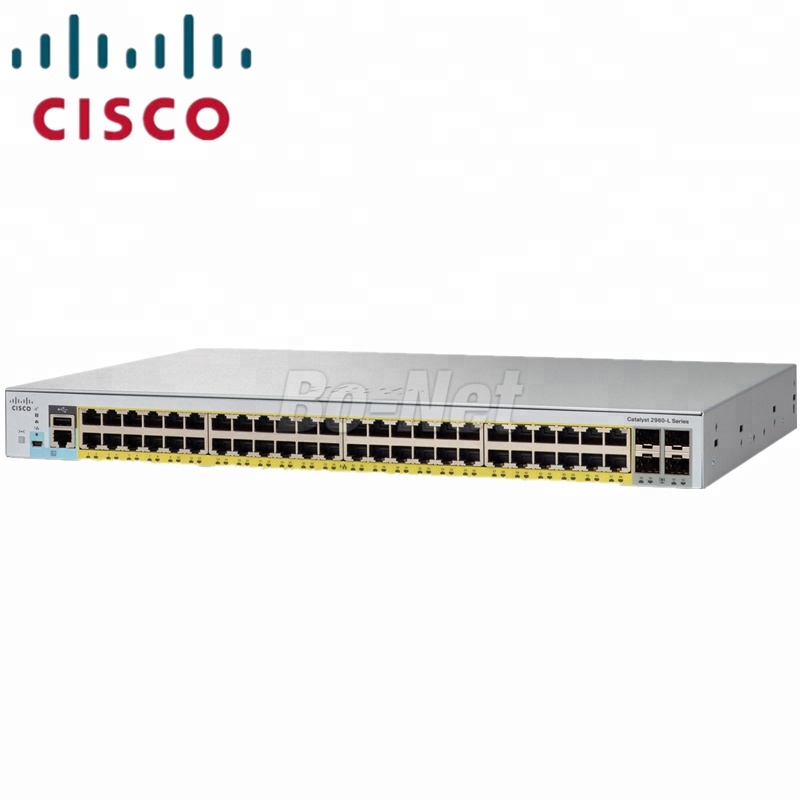 Cisco WS-C2960L-48PQ-LL 48port 10/100M Switch Managed Network Switch C2960L Series Original New