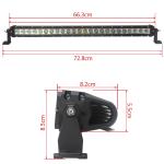 F Style 120W 5W CREE LED LIGHT BAR 6000K 10-30V Spot beam, Flood Beam, Combo