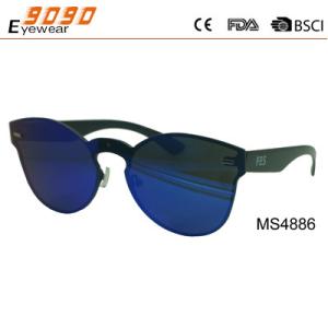China 2018 hot sale style mirrored sunglasses Designer glasses shades eyewear factory