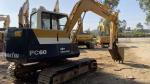 High Hedge Rate 0.25M3 6 Ton Komatsu PC60 6 Excavator