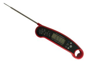 China 3s Fast Read Digital Meat Thermometer / Waterproof Food Thermometer White Backlight factory