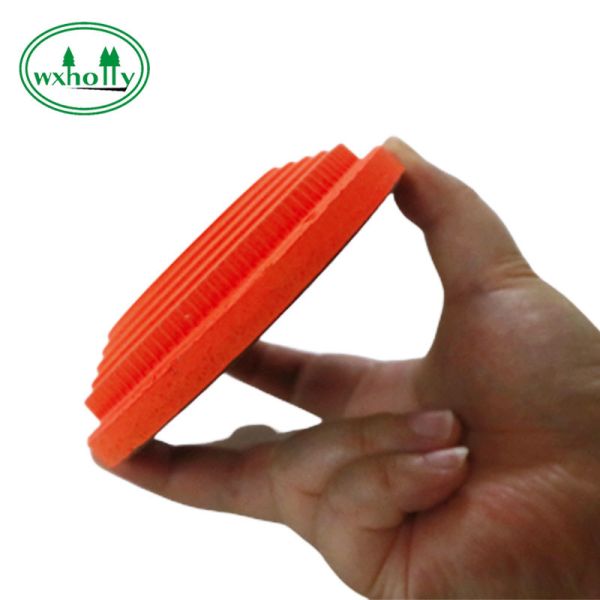 China Orange 25mm Clay Shooting Target For Trap Machine factory