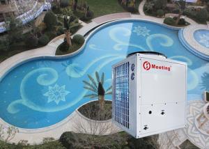 China Durable Air To Water Heat Pump Air Source Three - Effect Machine EVI Top Blowing factory