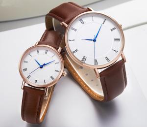 China Analog Branded Watch Gift Set For Couple SUS316L 3ATM Water Resistant factory
