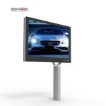 Single Or Double Side 1920Hz Pole Led Display Led Street Display 5000nits