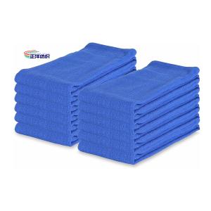 China Blue Surgical Towel Surgery Huck Hand Towel 40x60cm 100% Cotton Disposable Medical Sterile Operation Towel Hospital Use factory