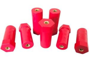 China High Intensity BMC Components Fiberglass Electrical Insulator Busbar Support Insulator factory