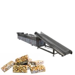 China frequency Control Cereal Bar Making Machine 500kg/H Cashew Roasting Machine factory