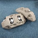 Heat Dissipation Brake Caliper Cross-Drilled Design Street Sport Racing Pads For