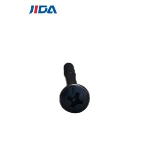 China M4 X 36mm Black Zinc Screw Pan Head Phillips Cross Recessed Screws Half Thread on sale