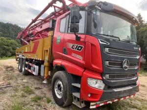 China 2022 Sany Second Hand Concrete Pump Truck Robust Outrigger Anti Vibration factory