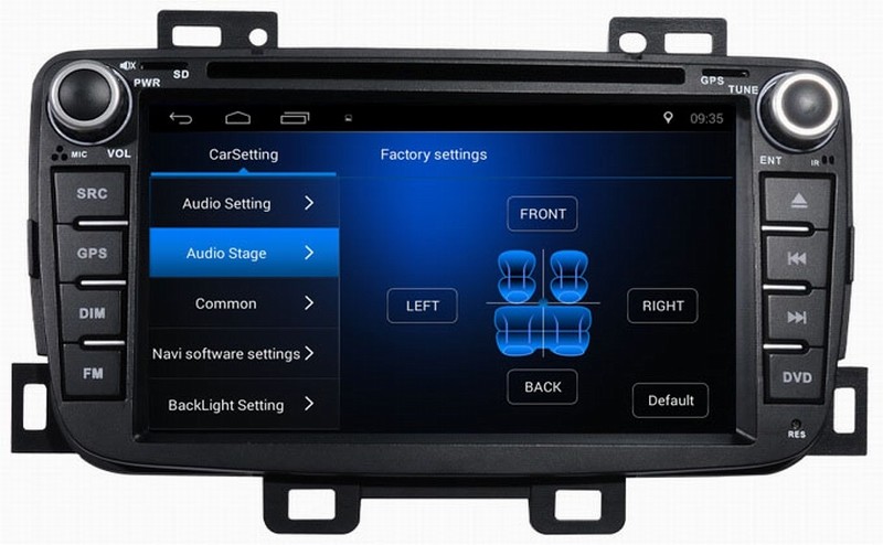 Ouchuangbo car head unit stereo audio BT android 8.1 for Brilliance H320 with SWC video wifi dual zone
