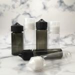 Transparent PET E Liquid Bottle Customizable Printing Color Screw Cap Sealing