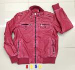 8850 Men's PU fashion jackets stock(men's coat)