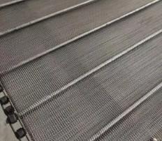 China Stainless Steel Unichain Modular Chain Mesh Belt 1.2mm 1.4mm factory