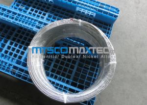 China EN10216-5 300 Series Stainless Steel Coiled Tubing Bright Annealed Surface For Fuild factory