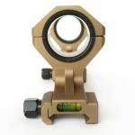 20mm Rail Dual Ring Telescope Tripod Accessories With Spirit Level One Piece