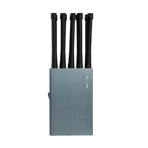 Mobile phone jammer 5G 10 Bands 10W GPS/WIFI Jammer with Car Charger Work 2.0+ Hours 5.1-5.8GHz