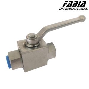 China Manual Stainless Steel High Temperature And High Pressure Ball Valve factory