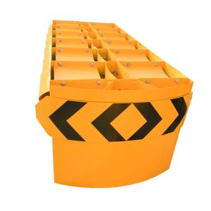 China Galvanized and Powder Coated Crash Cushion Highway Guardrail for Emergency Situations factory