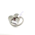 Logo Embossed Lovely Metal Key Charm / Cute Key Ring Personalized Gift Souvenir