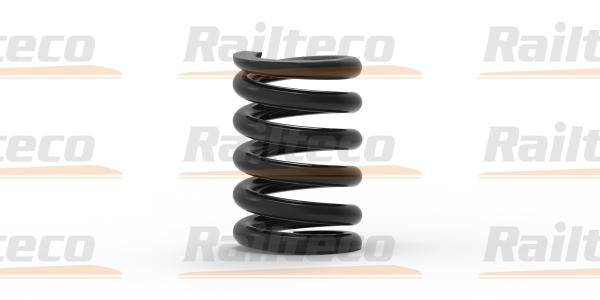 China High Stretchability Railway Spare Parts , Custom Steel Compression Coil Spring factory