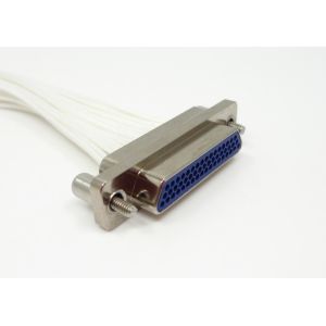 J30J Series Male Plug Micro Rectangular 51 Pins Connector with Cables