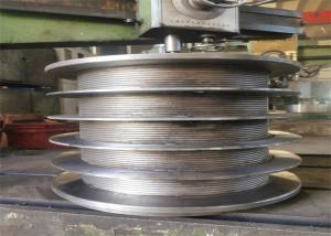 China Multi Layer Winding Cable Winch Drum Wire Rope Multiple Lebus Grooved factory