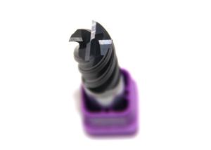 China Solid Tungsten CNC End Mill Bits for Hardened Steel Four Flute Coated factory