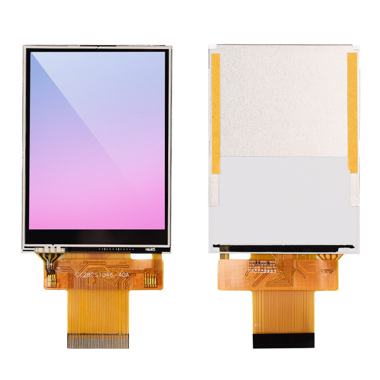 240X320 FPC Connector 2.8 Inch TFT Display With Resistive Touch Screen