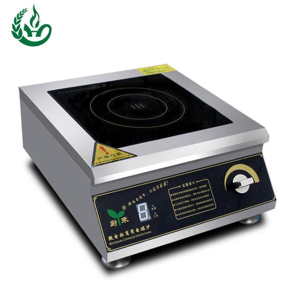3500w Induction Electric Cooker , Stainless Steel Single Burner 16 Years