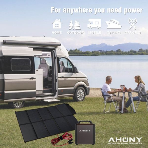 50W Foldable Solar Panel Kit with Longi Back Contact Cell