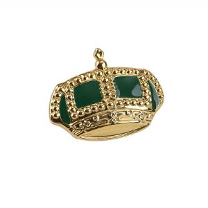 China Embossed Custom Metal Badge factory